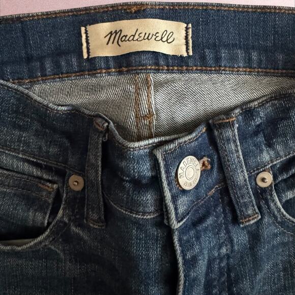 Madewell 9" High-Rise Skinny Crop Jeans in Bruce Wash - Picture 6 of 6